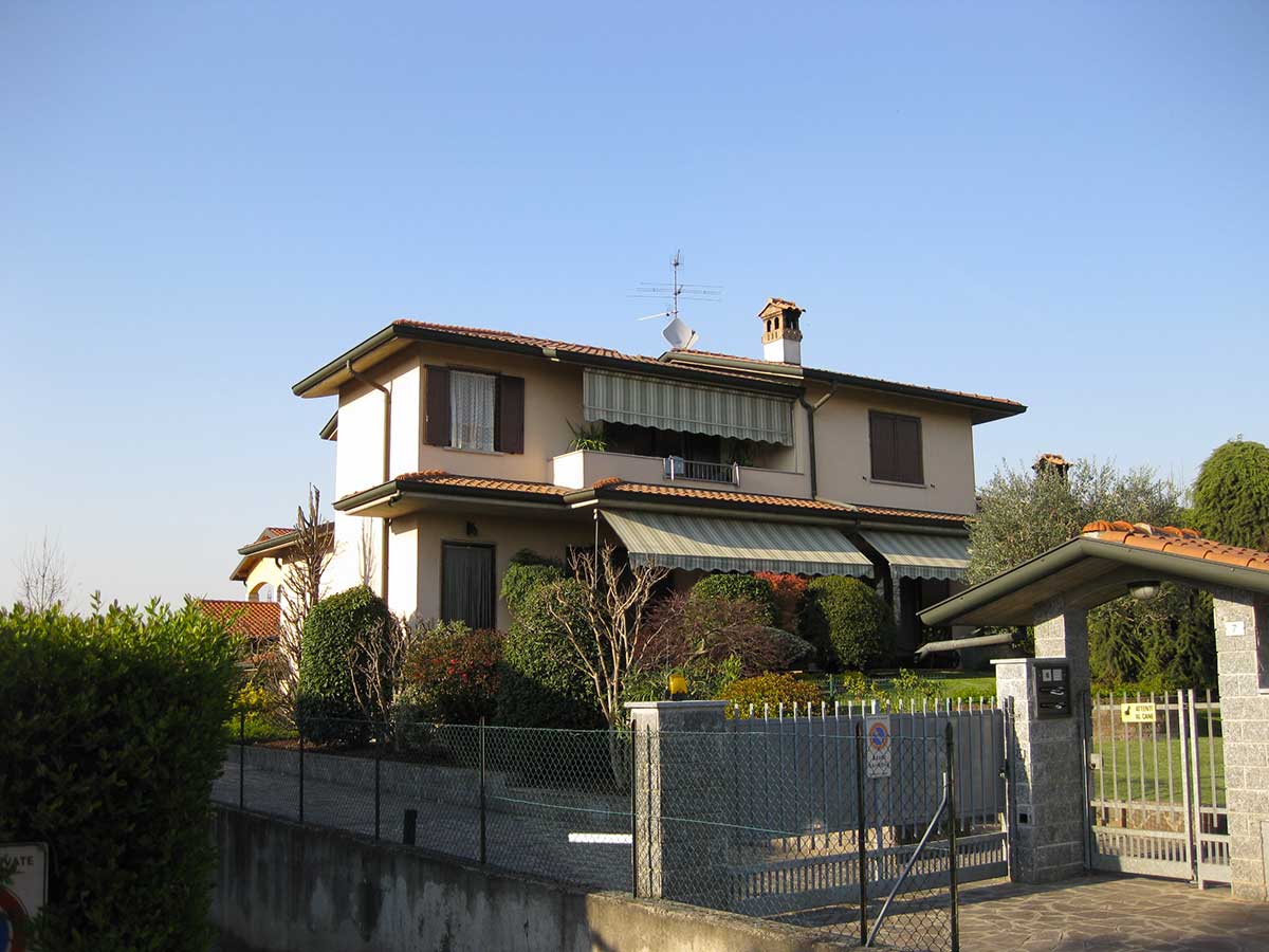 Riqualificazione energetica villa singola
